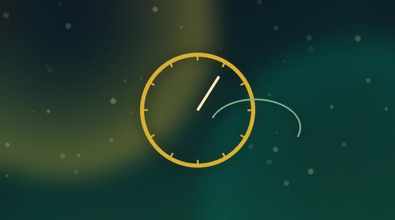 Gold thermostat and route lines over a dark teal engraved Persian surface — HVAC SEO for heating and cooling businesses